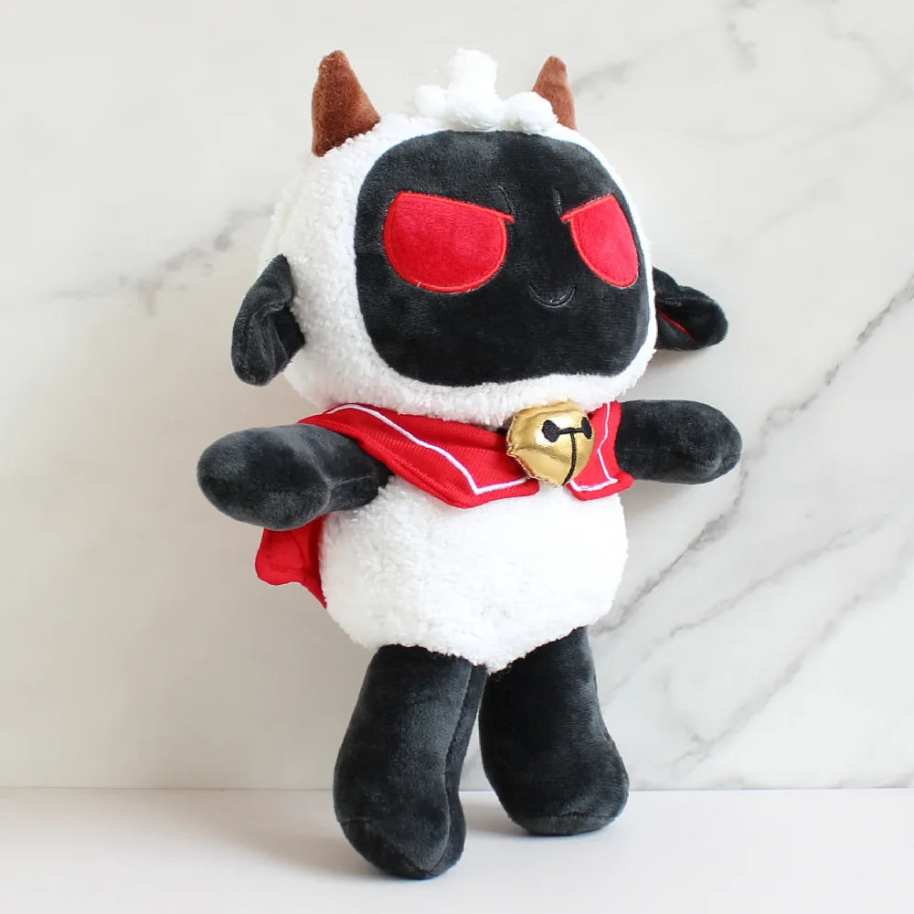 30cm Mothman Plush Ant Moth Man Doll Collection Bat Demon Halloween Plush Toy Gift Room Decoration Doll Gift