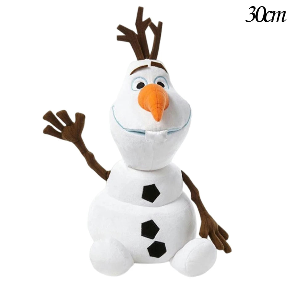 30-50 CM Frozen Anna Elsa Dolls Snow Queen Princess Anna Elsa Doll Toys Stuffed Frozen Plush Kids Toys Birthday Christmas Gift