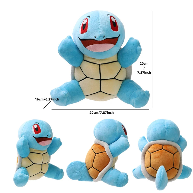 2024 Pokemon Pikachu Latios Latias Bulbasaur Squirtle Charmander Plush Toy Anime Stuffed Animal Doll for Kids Collection Gift