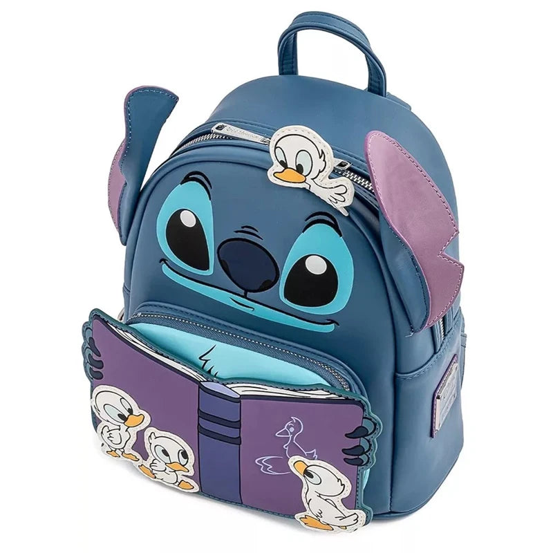 Stitch Children's Backpack Baby Yoda Lady Bags Toy Story 3 Alien Sally Backpack Monsters Inc Boo Mini Backpack Handbag for Girls