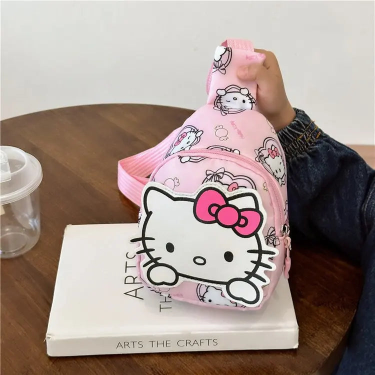 Hello Kitty Bag - Sanrio Cartoon Backpack for Kids