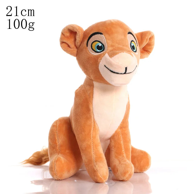 20cm New Interesting Animal Lion Doll Cartoon Lion Plush Doll For Children, Cute Animal Holiday Gifts,