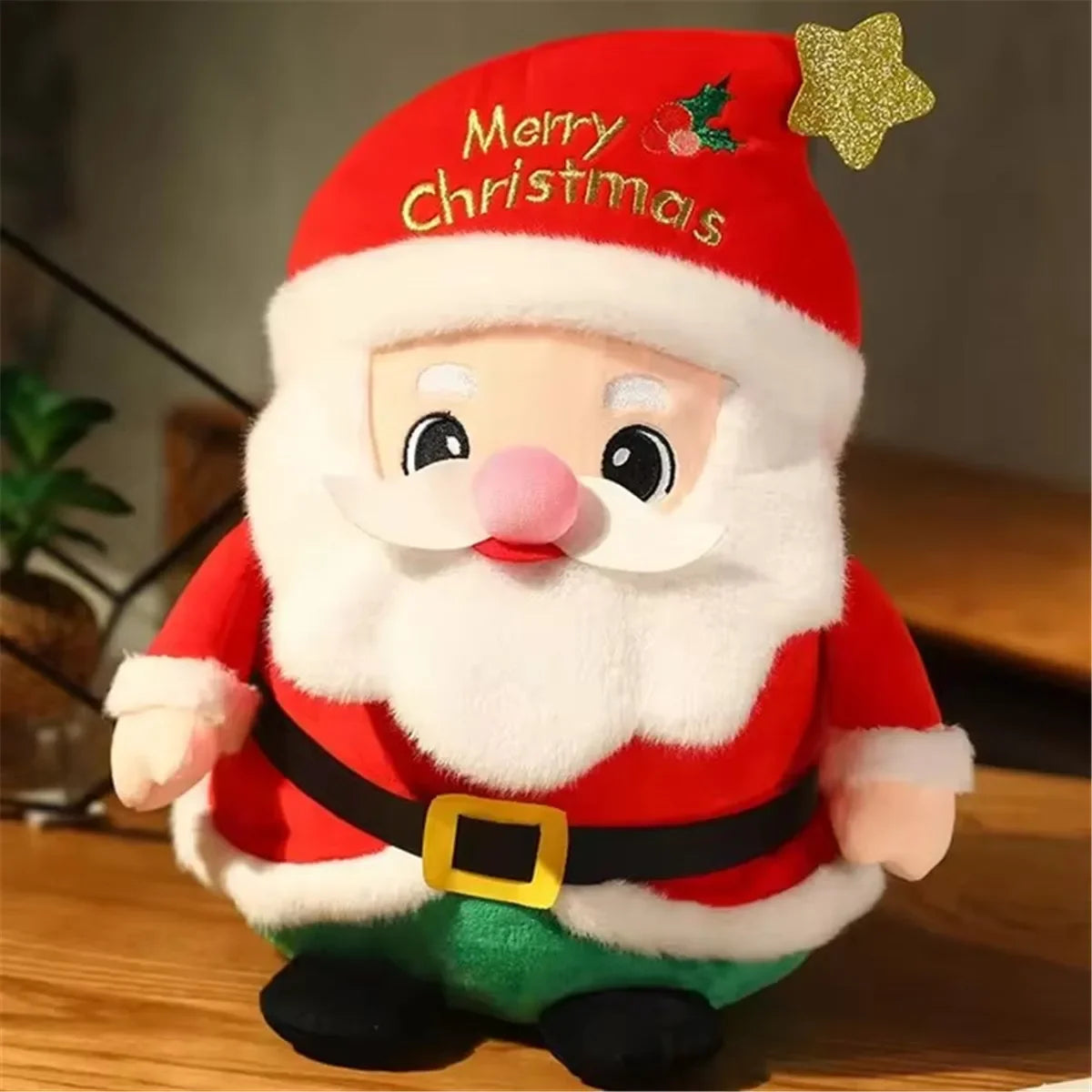 New Funny Creative Christmas Series Apple Deer Tree Snowman Soft Plush Toys Sofa Decoration Birthday Festival Present