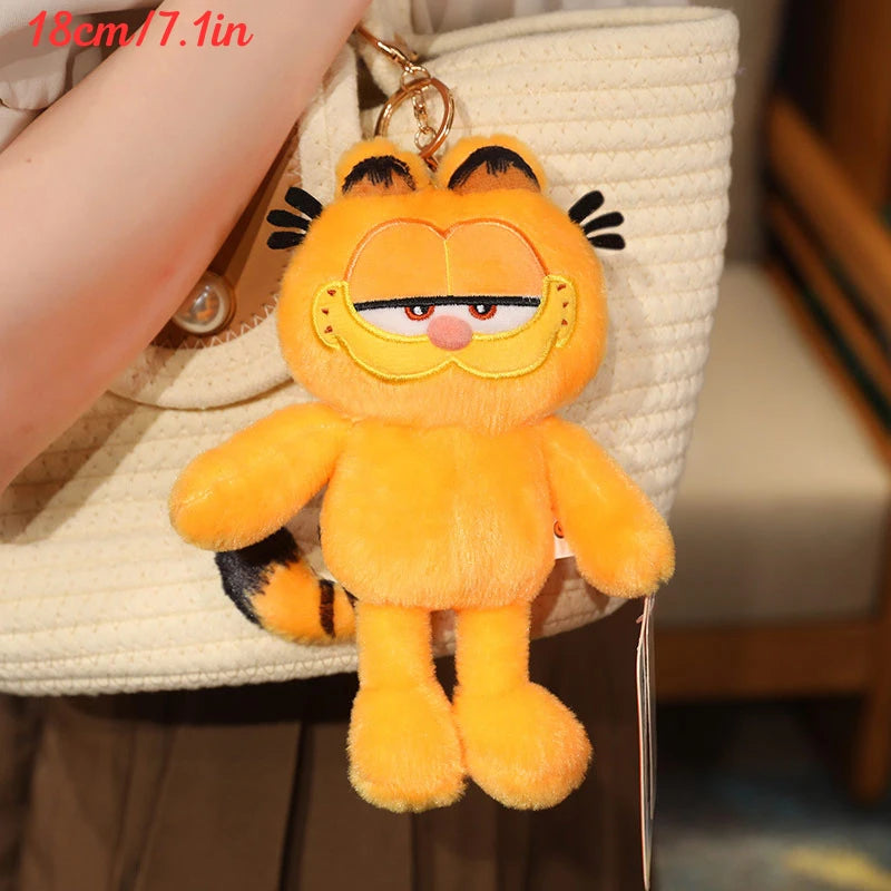 Original Garfield Family Kawaii Plush Toys Cute Anime Garfield Cat Odie Stuffed Animals Plushies Peluche Dolls Birthday Gift Kid