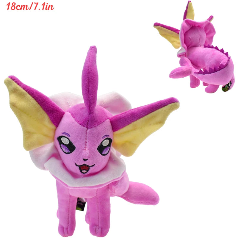 Pokemon Vaporeon Leafeon Eevee Espeon Umbreon Soft Plush Toys Anime Glaceon Jolteon Flareon Stuffed Animals Peluche Dolls Gifts