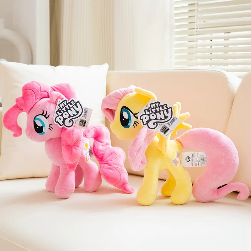 Original 30cm My Little Pony Plush Toy Cute Stuffed Anime Ponies Plushies Fluttershy Rainbow Dash Plushies Doll Gifts Girl