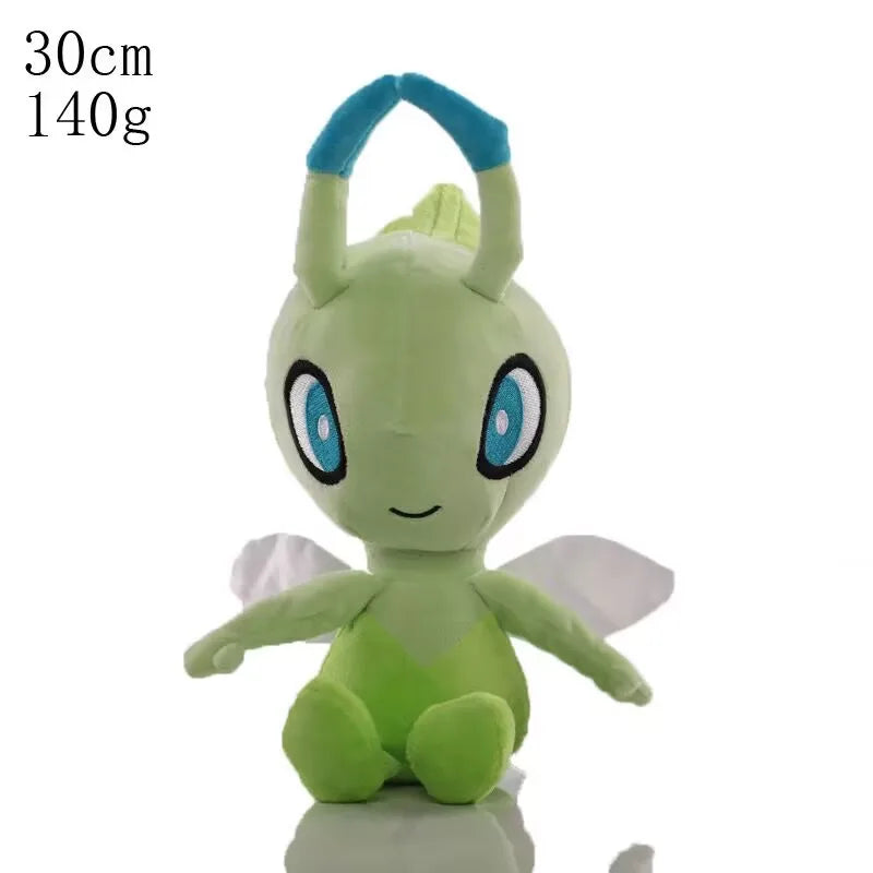 Pokemon Turtwig Plushies Doll Pikachu Kawaii Chikorita Stuffed Plush Toy Celebi Jirachi Squirtle Toys Hobby Collection Kids Gift