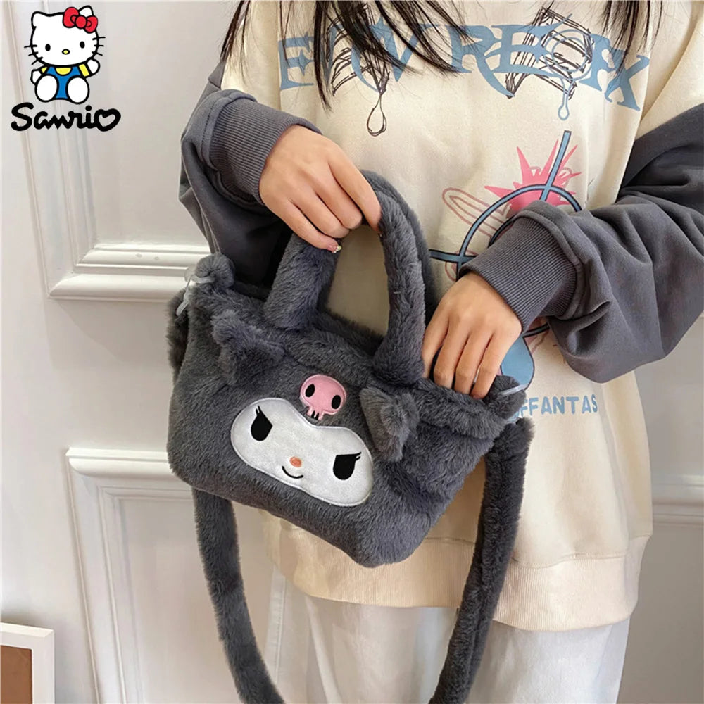 Kawaii Shoulder Bag: My Melody & Kuromi