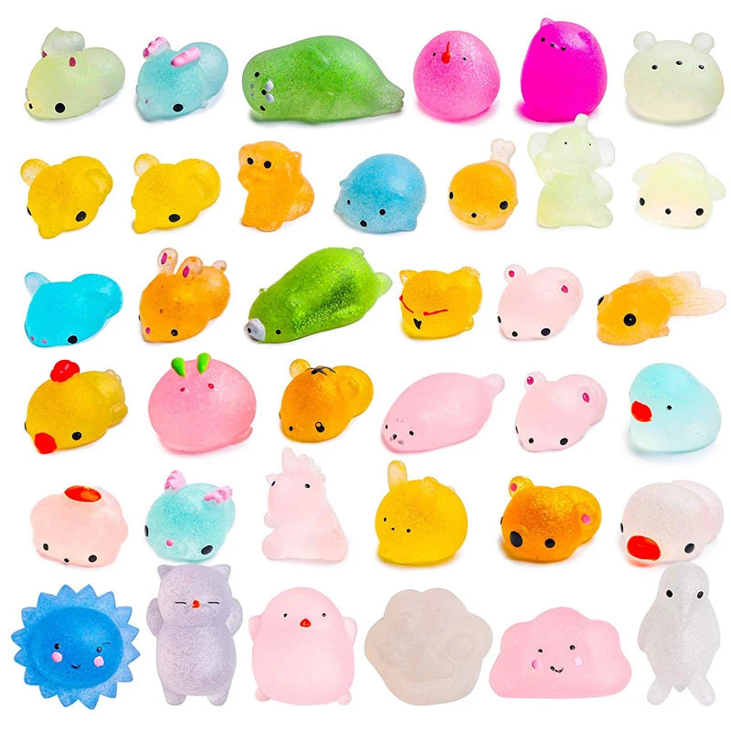 Mochi Squishy Glitter Kawaii Anti-Stress Fidget Toys