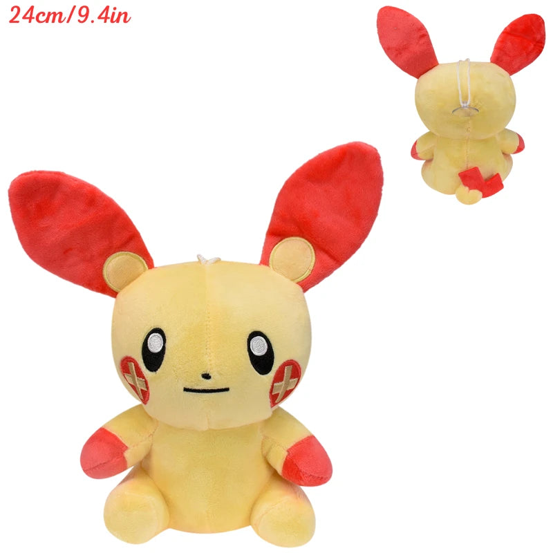 POKEMON Cubone Raichu Piplup Smoliv Phanpy Plush Toy Anime Wobbuffet Gengar Rowlet Meowth Mewtwo Peluche Doll Birthday Gift Kids