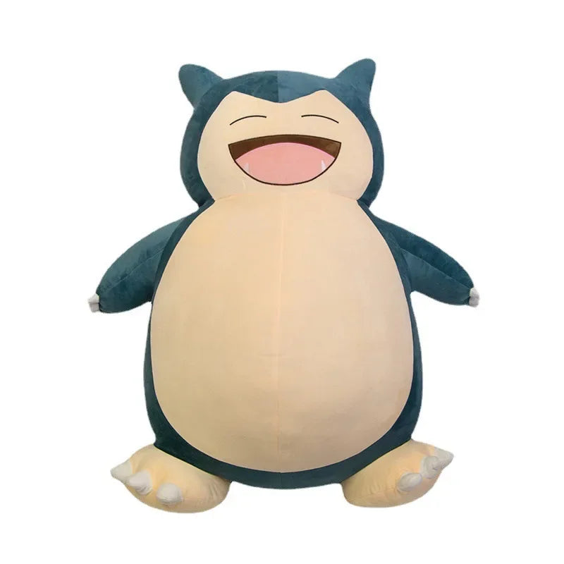 100/200cm Giant Snorlax Plush Pokemon Plush Toys Kawaii Soft Snorlax Leather Shell Plushie NO Filling Pillow Gifts for Boys