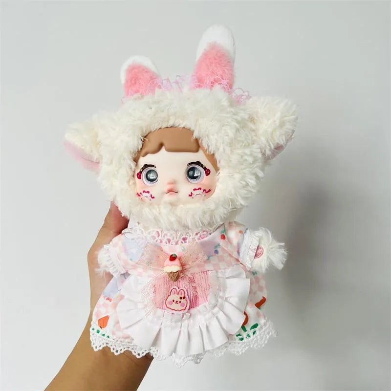 20Cm cotton doll clothes college style suit for or Nommi doll rechange cute baby clothes skirt (no doll)