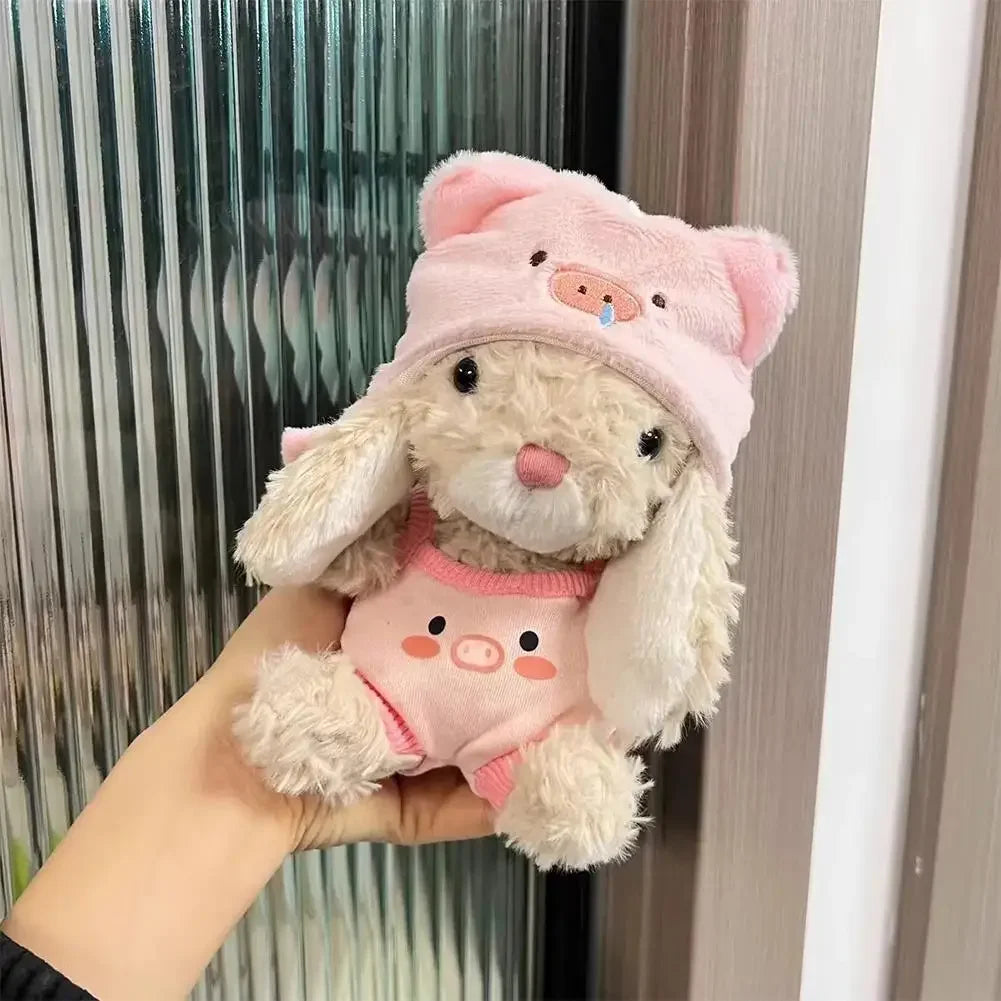 For Jellycat 15cm Yummy Rabbit Replacement Cute Doll Clothes outfit Christmas Accessories Mini Clothes