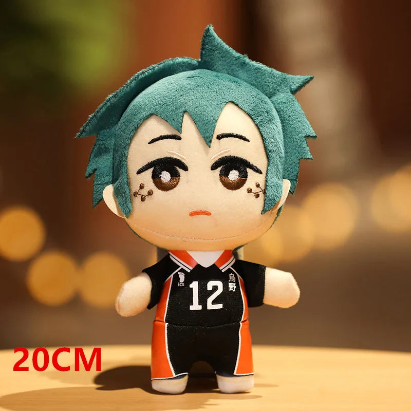 20/30cm Haikyuu Plush Toys Anime Volleyball Soft Stuffed Doll Haikyuu Hinata Shoyo Kageyama Tobio Figure For Kids Boys Gifts