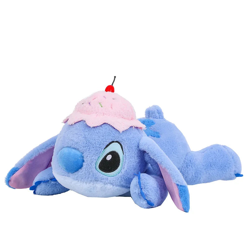 Cartoon Cute Stitch Plush Toys Disney Star Baby Anime Hat Blue Stitch Children's Gifts Toy Dolls Girls Plush Disney Toys