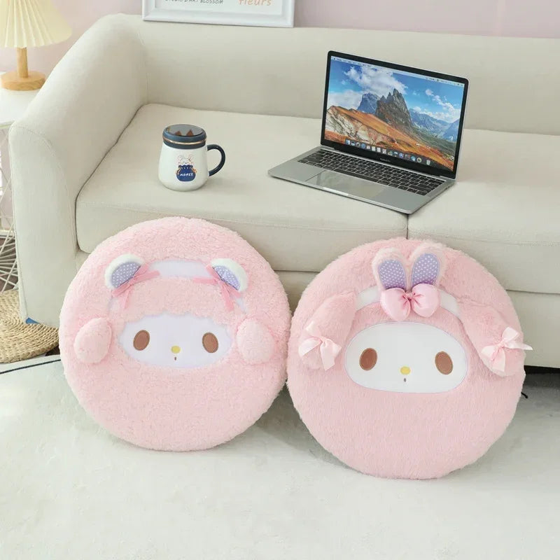 High Quality Memory Foam Sanrio My Melody Seat Cushion Sweet Girl Japanese Style Sitting Cushion Chair Back Cushion Non-slip