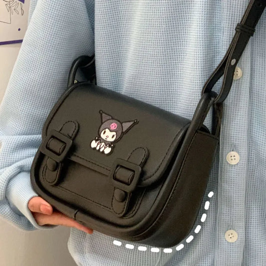 Kawaii Sanrio Kuromi Cambridge Bag - Plushy Mart