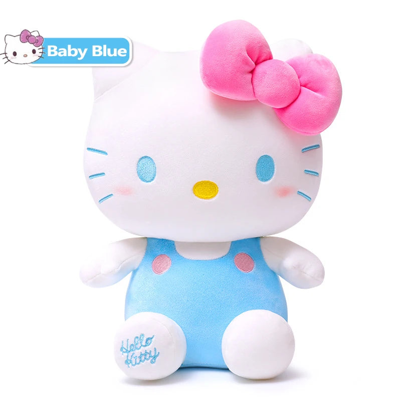 Sanrio Hello Kitty Kuromi Melody Cinnamoroll Stuffed Toys Cute Plush Toys Kawaii Baby Birthday Gifts Children Dolls For Girl Kid