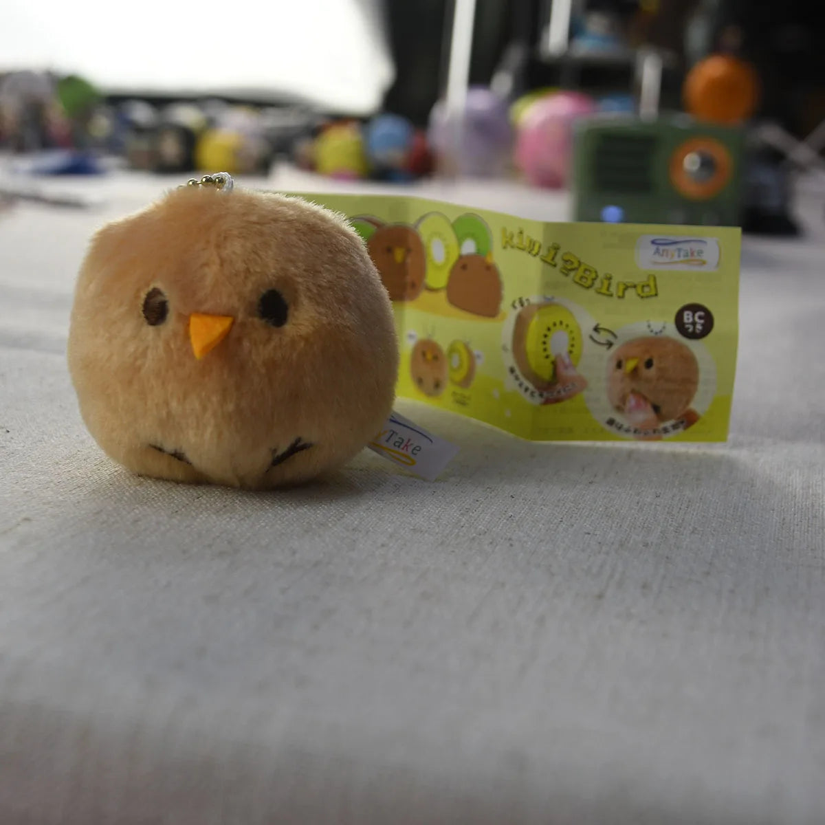 Yell world Original capsule toys kawaii cute kiwi? Mascot BC kiwifruit bird stuffed toy Plush Doll pendant keychain