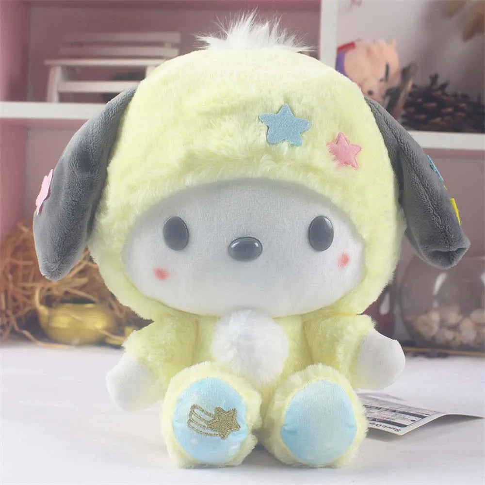 20cm Sanrio Plushie Doll Kawaii Stuffed Animals Cute Hello Kitty Kuromi My melody Cinnamoroll Plush Toy Home Decor Children Gift