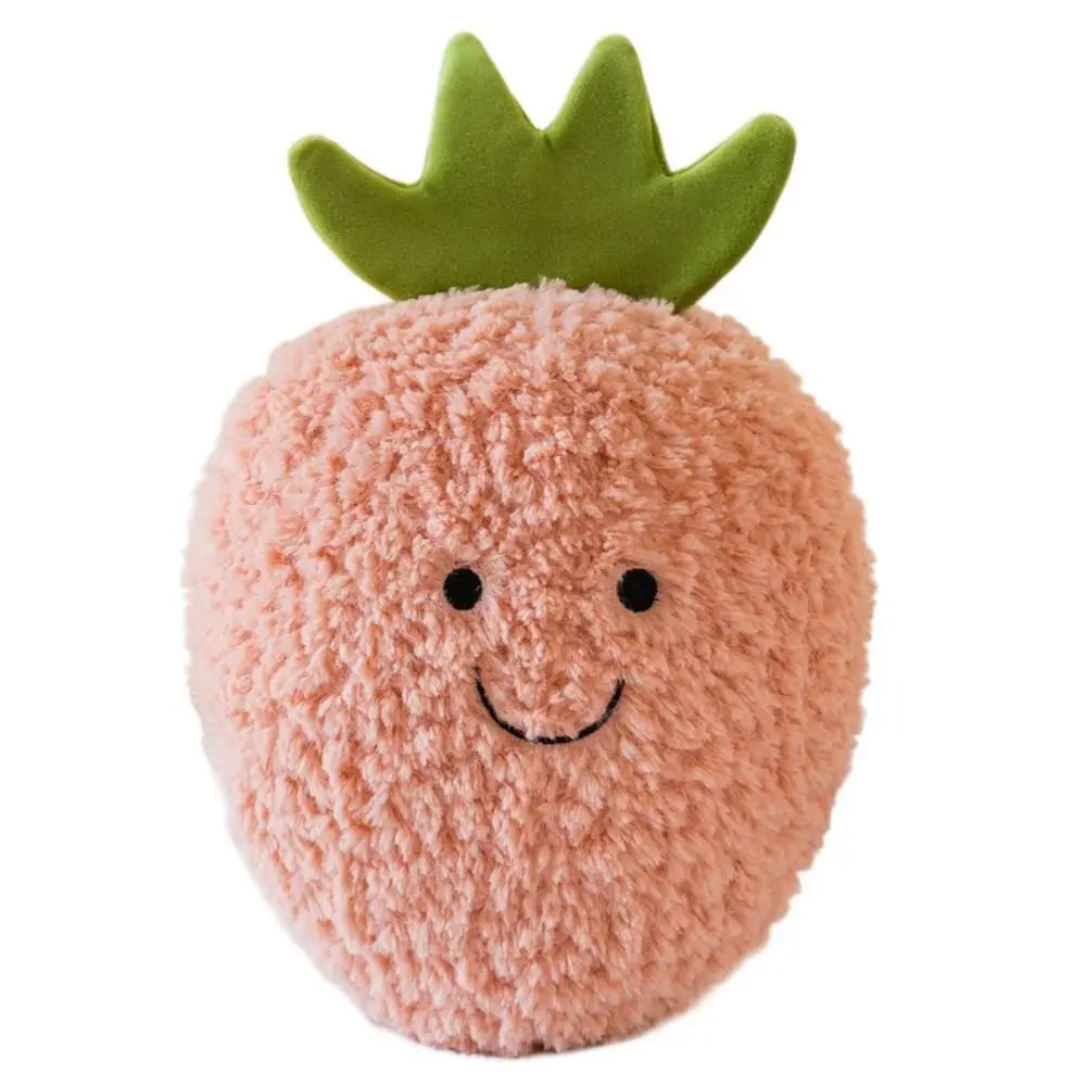 Cute Fruit Vegetable Plush Toy Food Stuffed Pillow Colorful PP Cotton Fruit Toys 4-8 Inch Food Stuffed Pillow Home