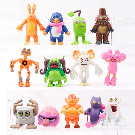 My Singing Monsters Wubbox Toys Cute Kawaii Cartoon Dolls Peluches New Year Christmas Kid Birthday Gift Toy