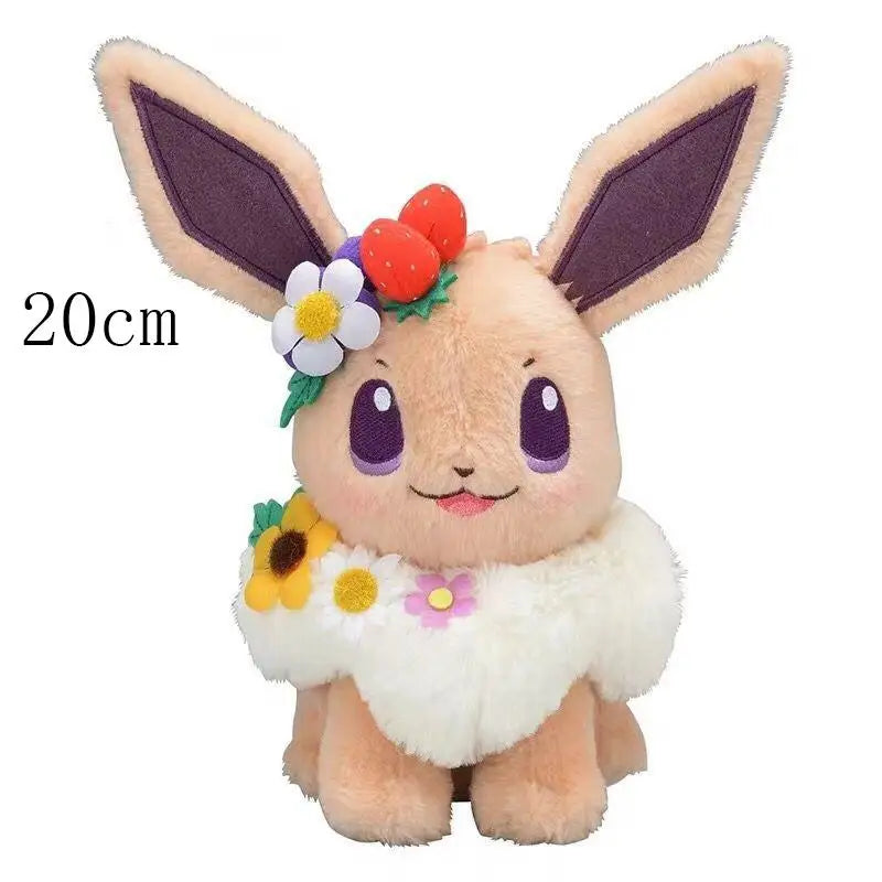 Pokemon Eevee Collection Plush Flareon Vaporeon Stuffed Doll Espeon Umbreon Glaceon Leafeon Sylveon plushies Xmas Gifts For Kids