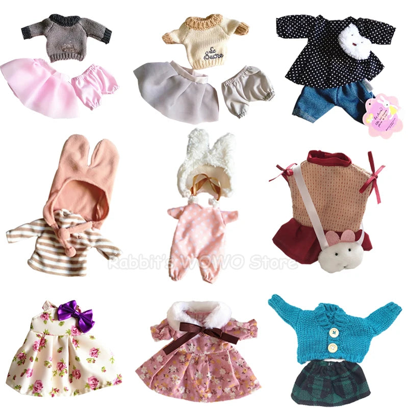 30cm-60cm Doll Clothes for Le Sucre Rabbit Plush Toys