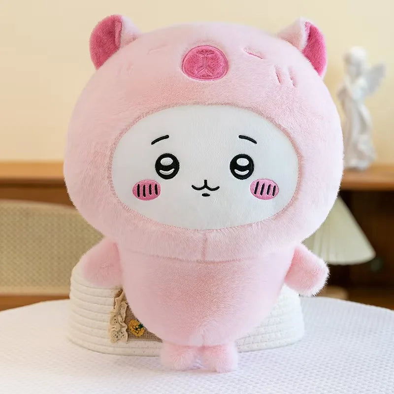 Oversize Chiikawa Plush Toys Cute Hachiware Plushie Kawaii USAGI Soft Stuff Doll Toy Room Decor Bedhead Pillow For BIrthday GIft