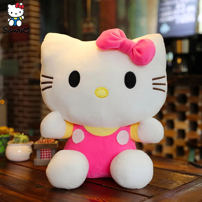 Sanrio Hello Kitty Stuffed Toys Cute Y2k Hello Kitty Plush Toys Pillow Birthday Gifts Plushies Children Dolls For Girl Kids