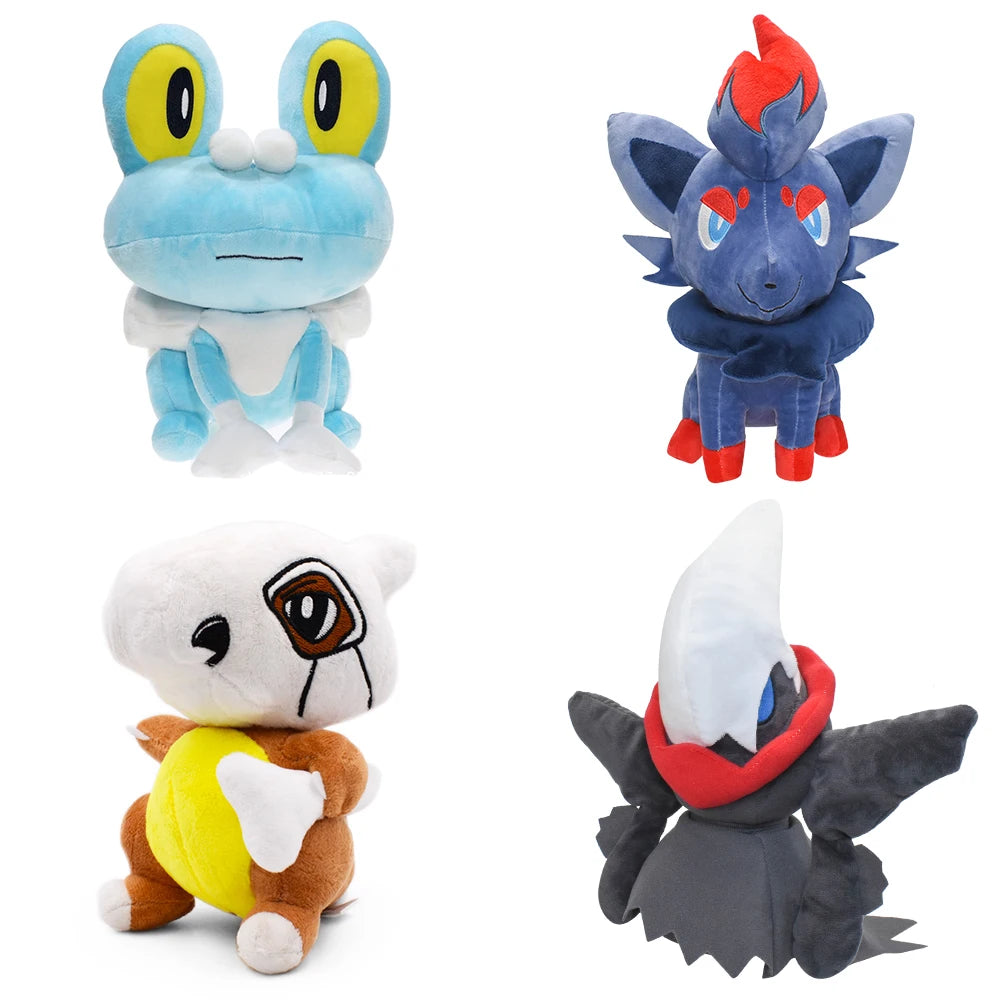 Pokemon Plush toys Soft stuffed Anime dolls Gengar Greninja Zoroark Froakie Mewtwo Blissey Darkrai Venusaur Moltres 20 styles