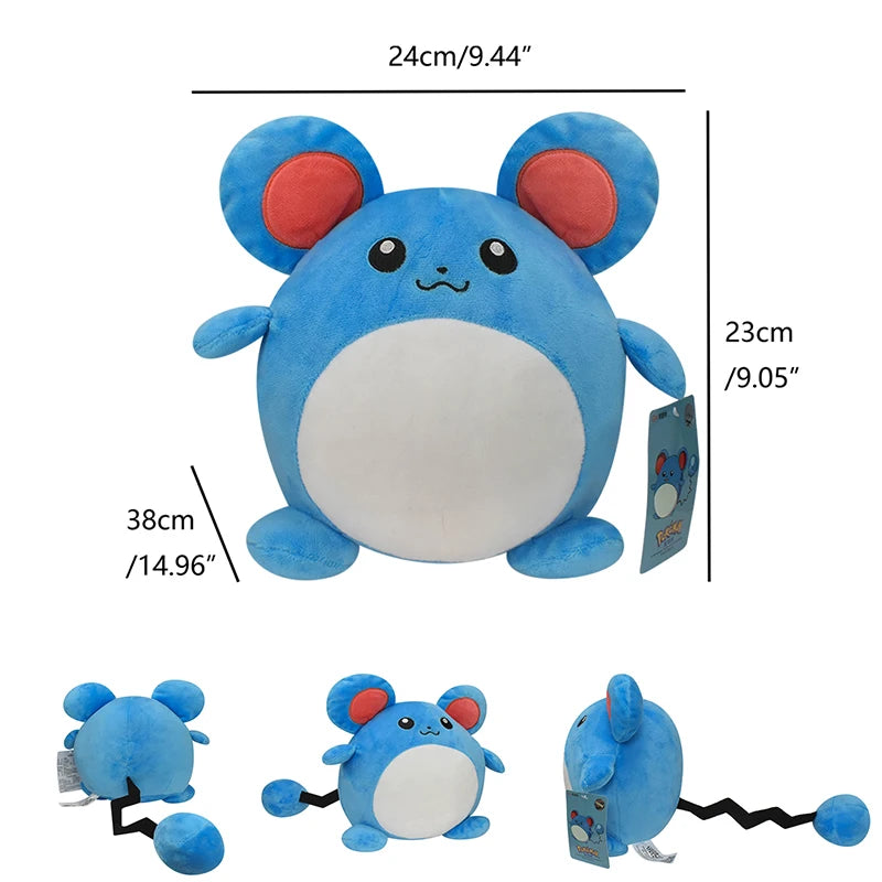 Squirtle Jigglypuff Peluche Plush Toys Charizard Marill Bulbasaur Stuffed Dolls Cartoon Dolls Kawaii Birthday Gift