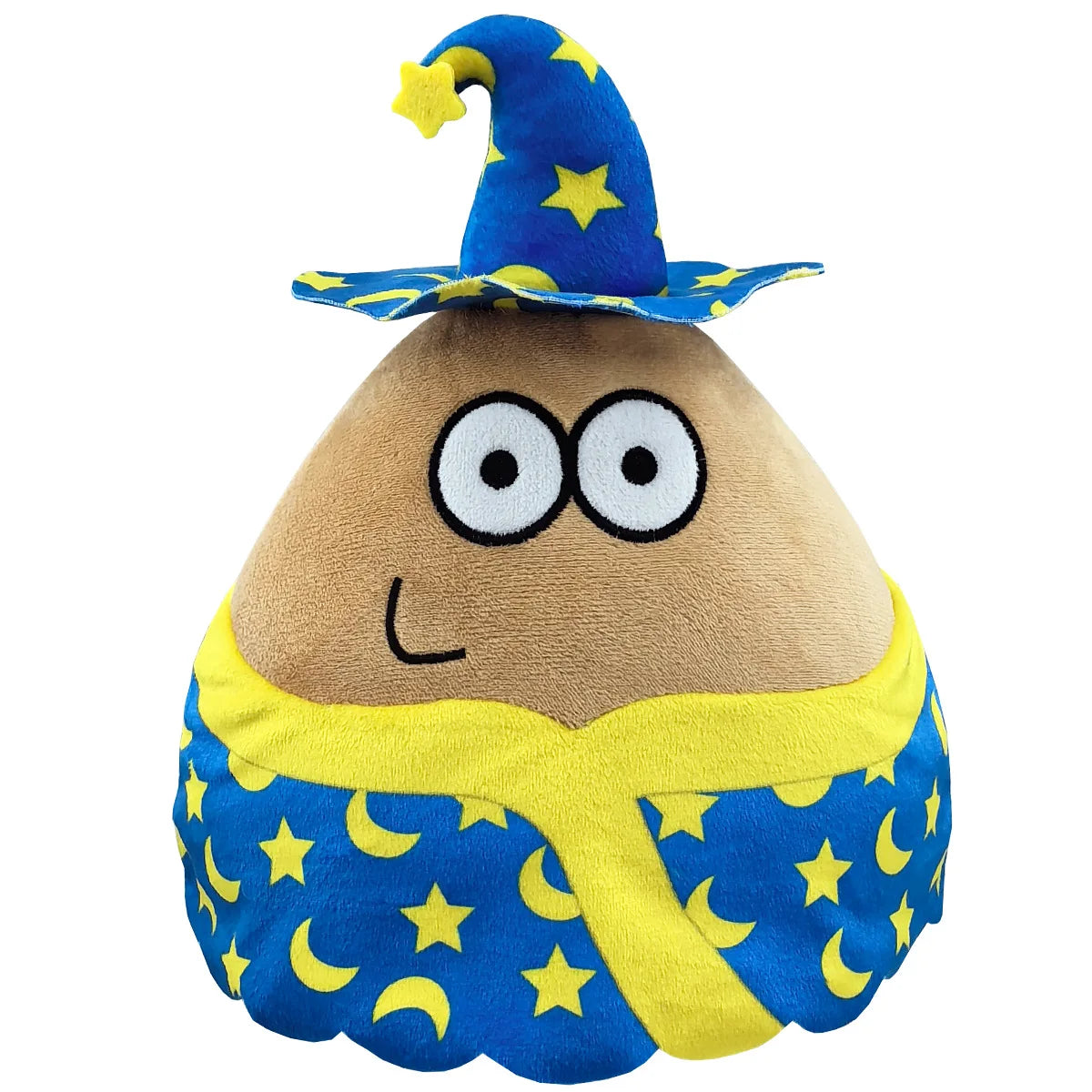 New My Pet Alien Pou Plush Cute Peripheral Triangle Square Brown Smiley Face Cute New Doll For Children Birthday Gifts Christmas