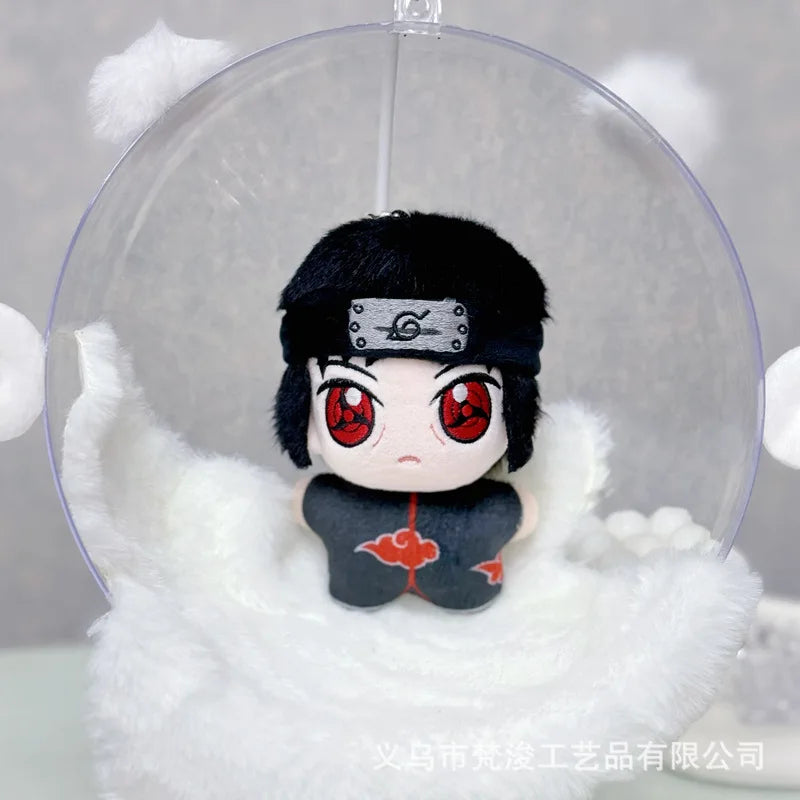 Naruto Plush Doll Uzumaki Naruto Car Keychain Namikaze Minato Children's School Bag Pendant Anime Peripheral Holiday Gift