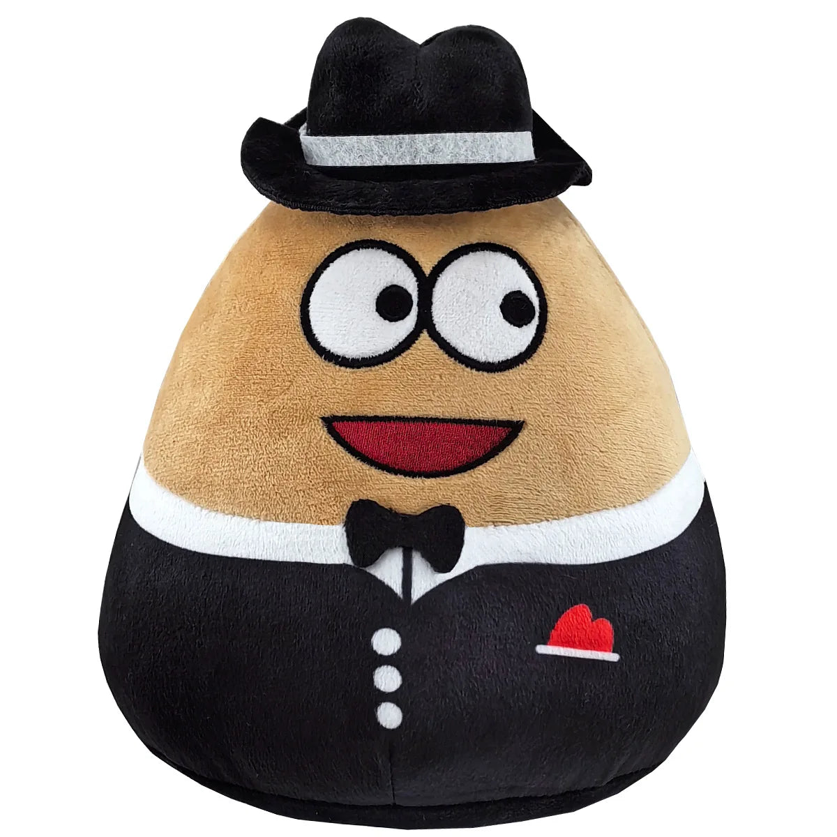 My Pet New Alien Pou Plush Cute Peripheral Triangle Square Brown Smiley Face Cute New Doll For Children Birthday Gifts Christmas