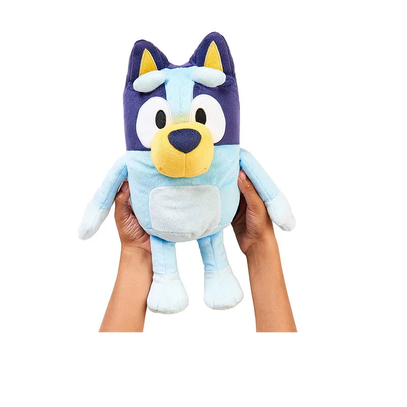 New A Family Of Bluey Talking Plush Bingo Dog Music Plush Toys Bluey Anime Figure Cute Animal Sing Dog Doll Kids Festival Gifts