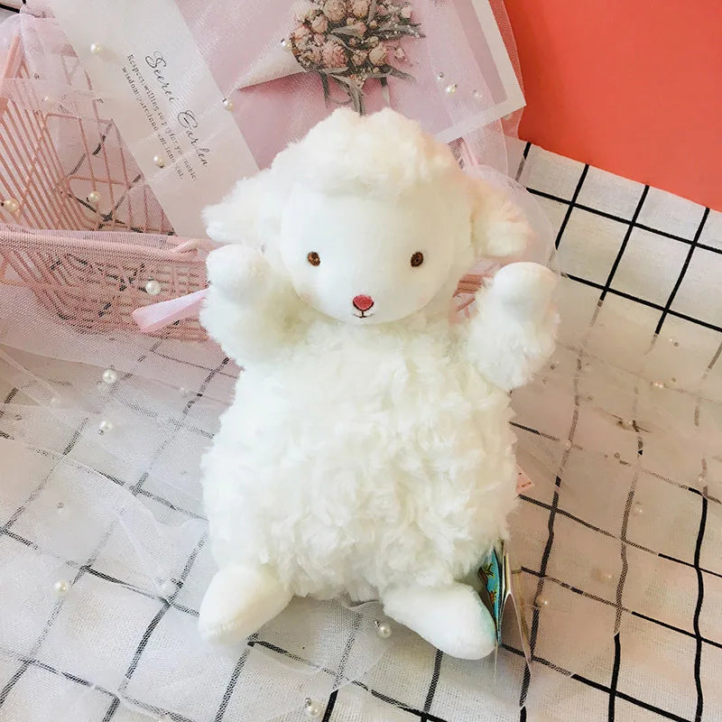 1PC Doll Accessories Outfit for 17cm Bunnies Lamb Sheep Plush Dolls Stuffed Toy Clothes Headband Bag Dress DIY Girls Gifts