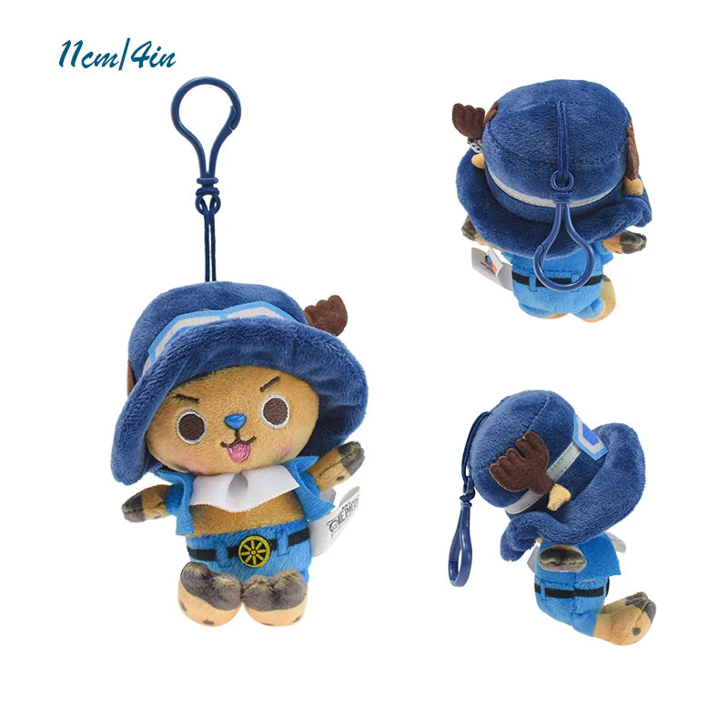 Original One Piece Plush ToysTony Tony Chopper Monkey D Luffy Vinsmoke Sanji Anime Stuffed Sabo Anime Peluche Doll Pendants Gift