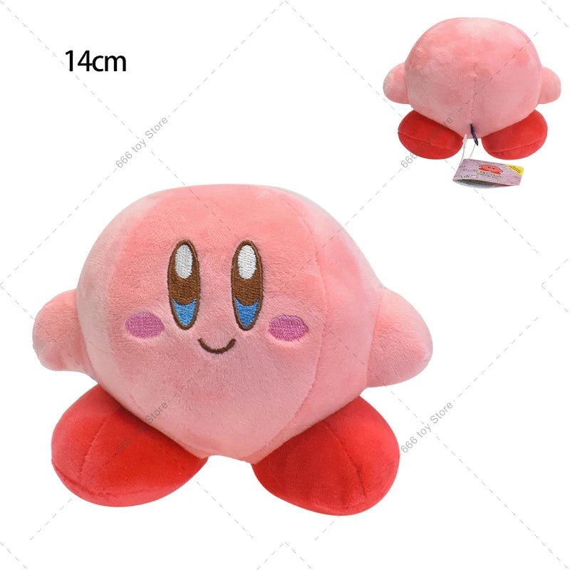 New Anime Kawaii Cute Star Kirby Heart Stuffed Peluche Plush Quality Cartoon Toys Great Christmas Birthday Gift For Children