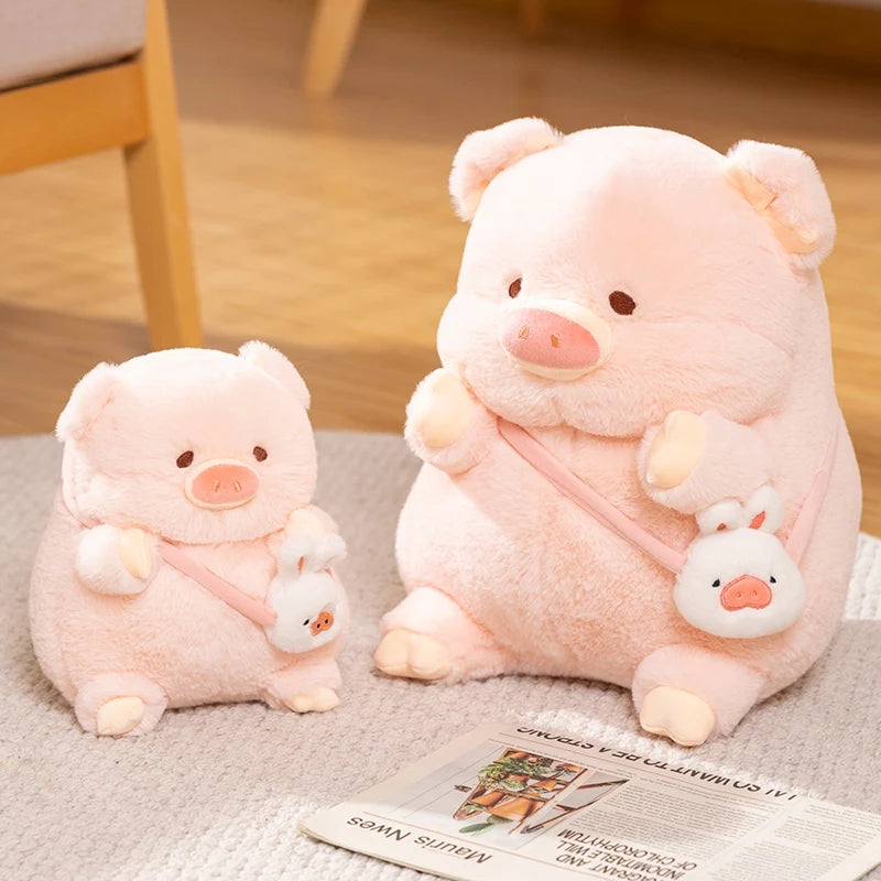 Creative Lulu Pig Bread Plush Kawaii Toy Anime Plushie Doll Cute Stuffed Soft Animal For Children Girlfriend Birthday Gift