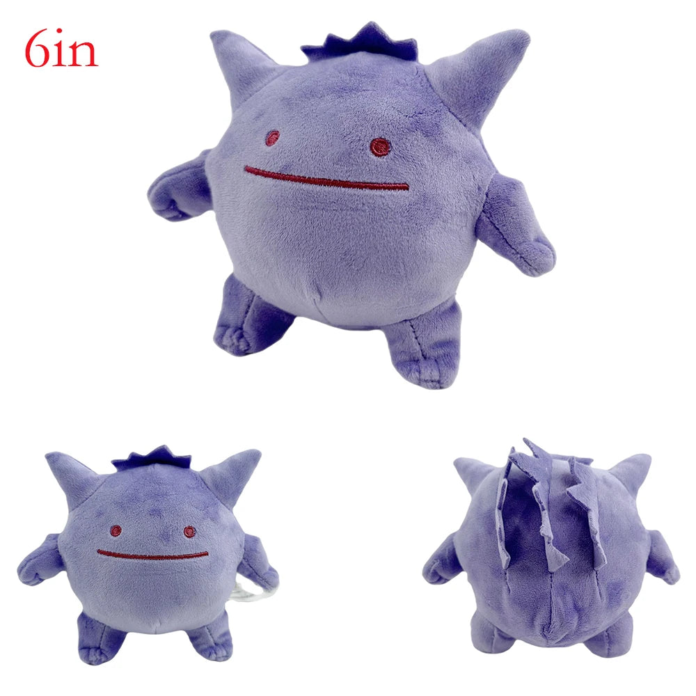 NEW Gengar Pokemon Soft Plush Toy Gengar Stuffed Animal Dolls Cartoon Cute Peluche Christmas Gift