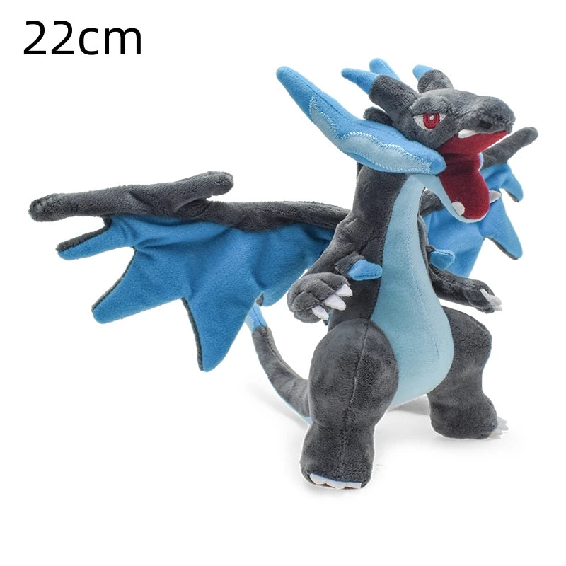 Pokemon Anime Figure Mega Evolution Charizard X Y Plush Toy Kawaii Charmander Stuffed Animal Peluche Doll Festival Gift