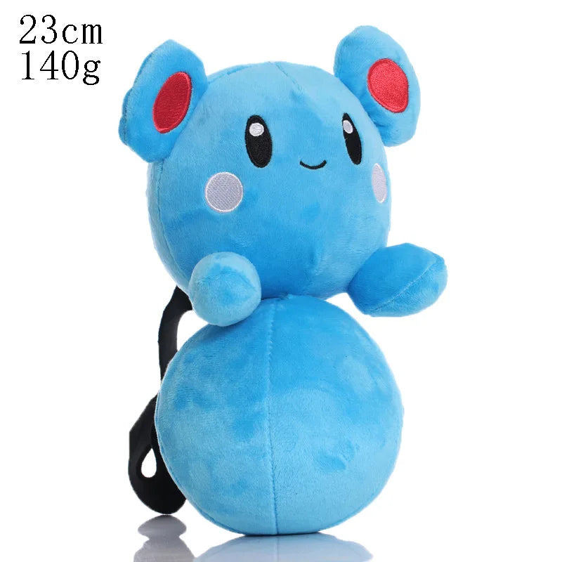 New Style Pokemon Plush Pikachu Toys Charizard Greninja Dragonair Gyarados Lapras Stuffed Doll Spheal Pachirisu Plushies Gift