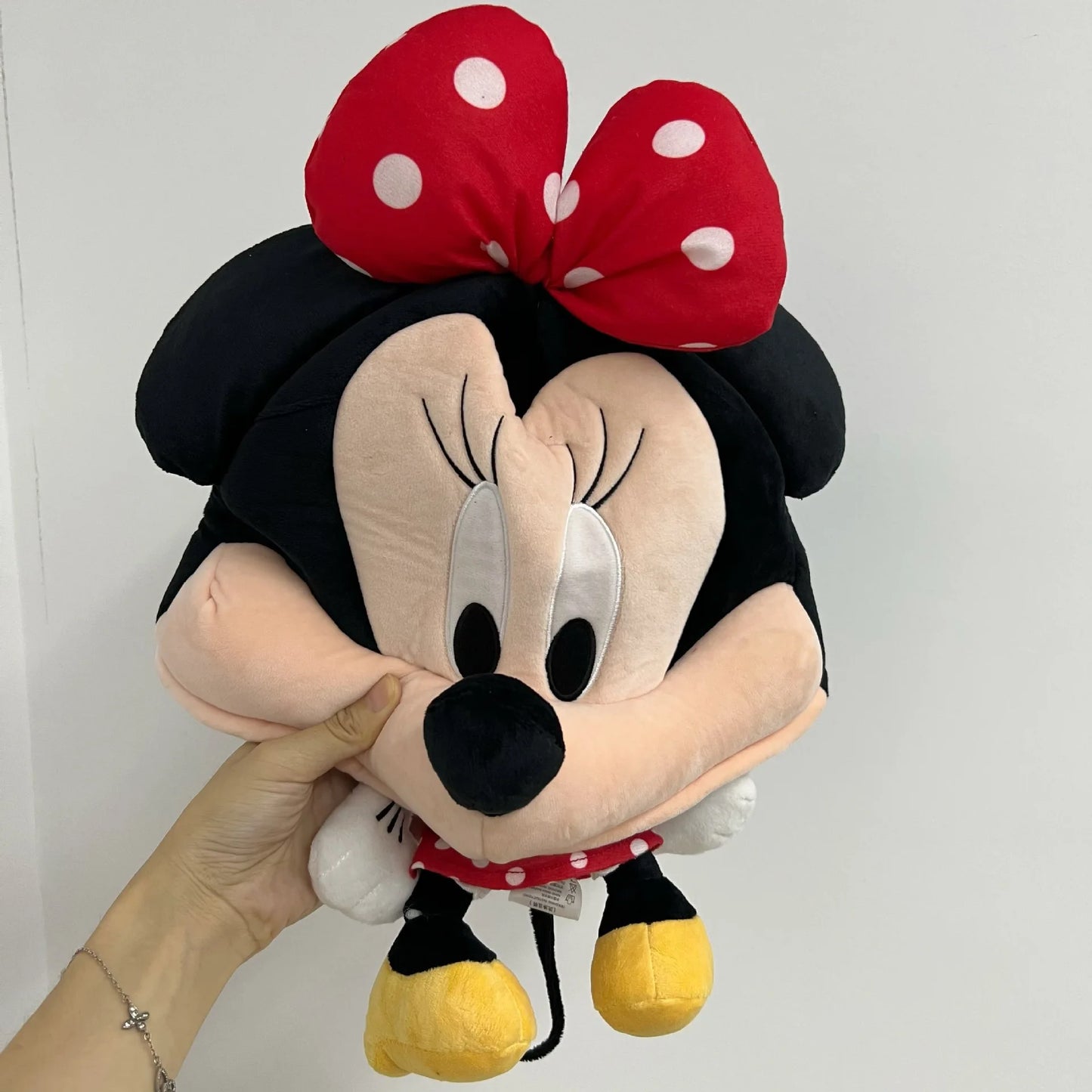 Disney Plush Mickey Minnie Mouse Hat Cute Cartoon Girls Party Birthday Gift Keep Warm Winnie the Pooh Hat Home Decor