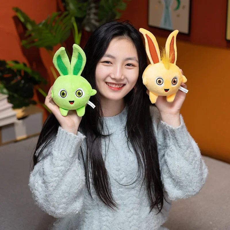 Sunny Bunnies Long Ears Cuddly Rabbits Plush Toy Colorful Cartoon Anime Figure Little Animal Stuffed Doll Children Birthday Gift