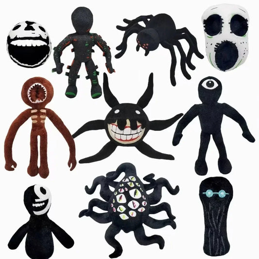 The New Roblo Doors Figure Escape The Door Game Peripheral Two-dimensional Digital Monster Plush Toy Doll Best Birthday Gift