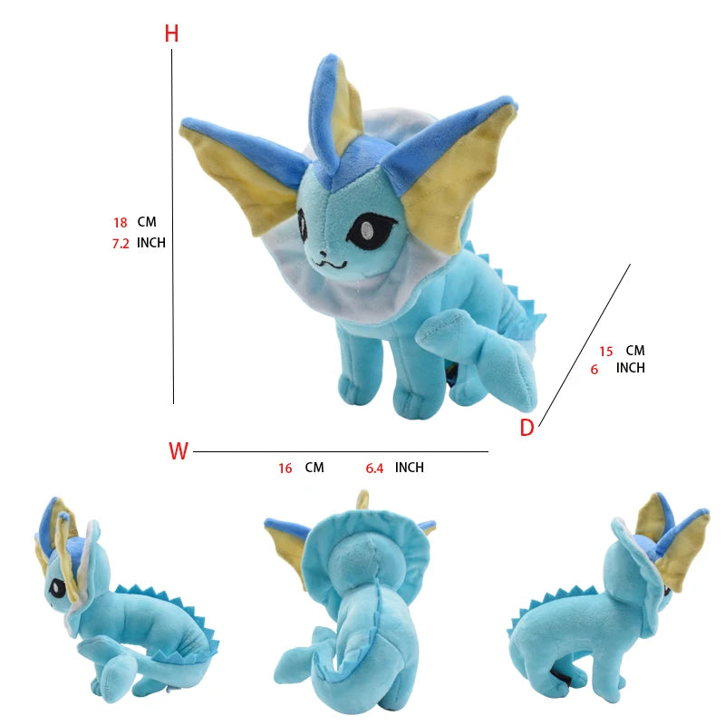 Pokemon Mimikyu Shiny Eevee Umbreon Flareon Jolteon Glaceon Vaporeon Sylveon Espeon Kawaii Stuffed Plush Toy Doll for Kids Gift