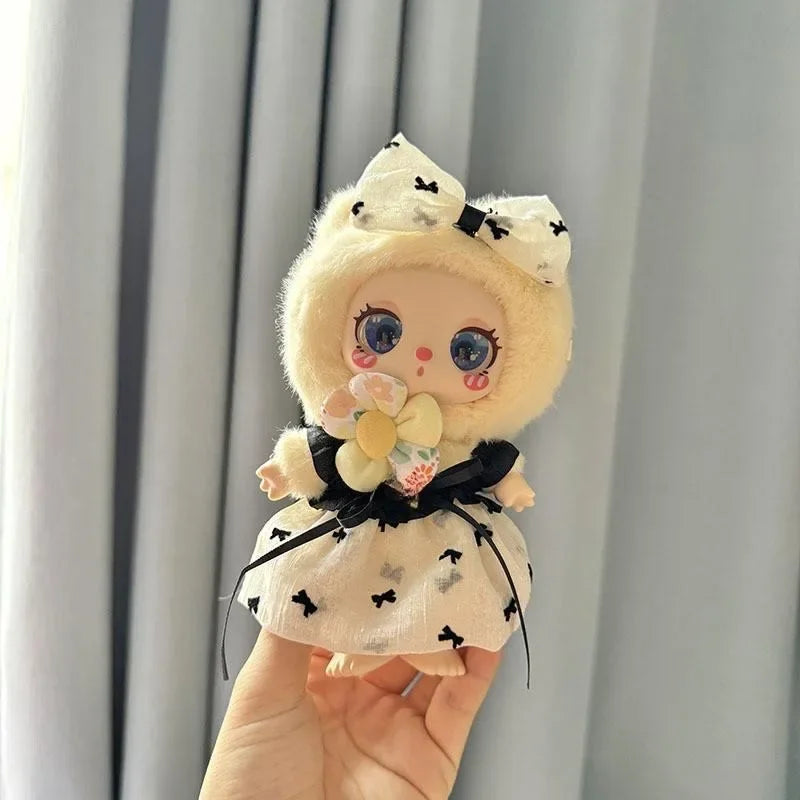 Mini Doll'S Clothes Outfit Accessories For Liila lucky Cat for labubu Idol skirt Clothing