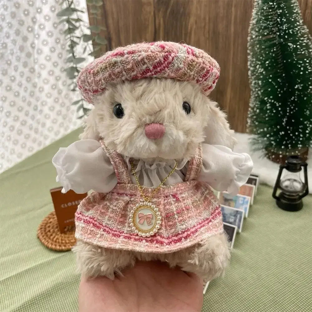 For Jellycat 15cm Yummy Rabbit Replacement Cute Doll Clothes outfit Christmas Accessories Mini Clothes