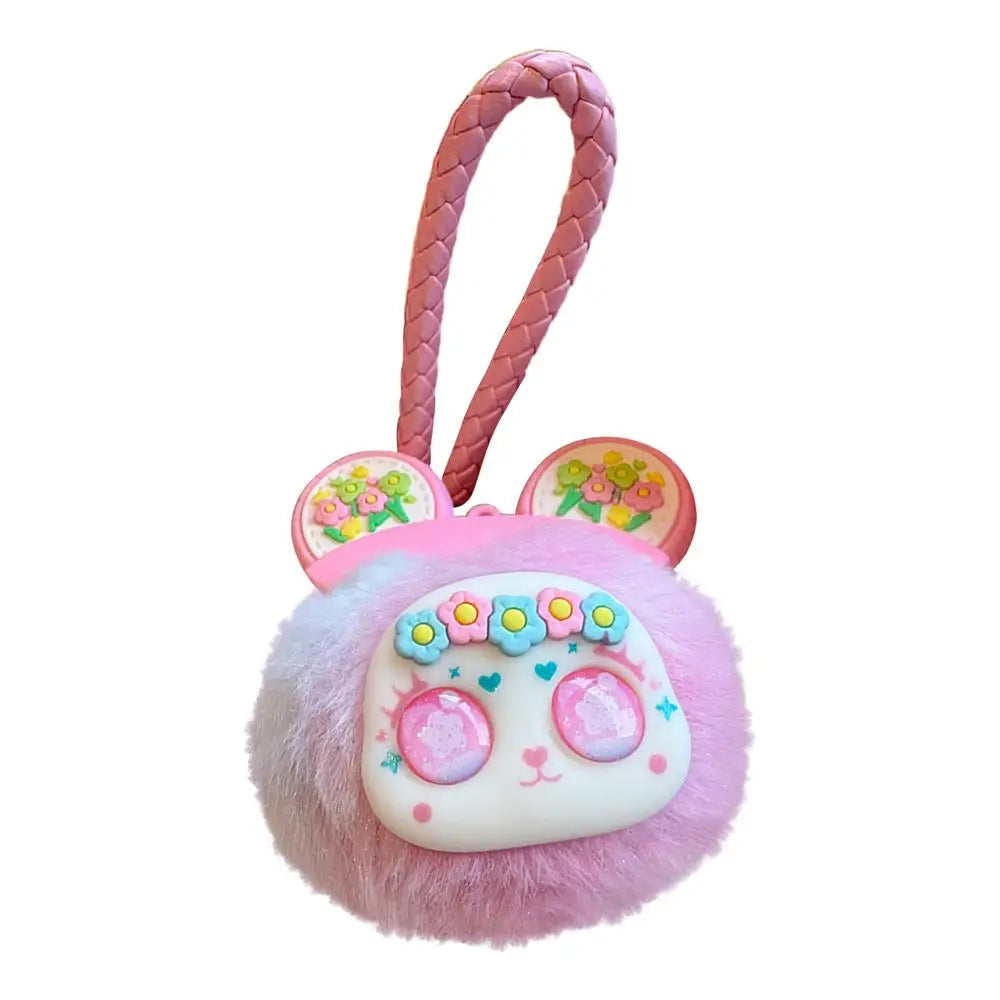 Stuffed Doll Plush Toy Soft Cozy Bag Charm Portable Backpack Accessory Key Pendant For Family Friends Children Bags Backpacks